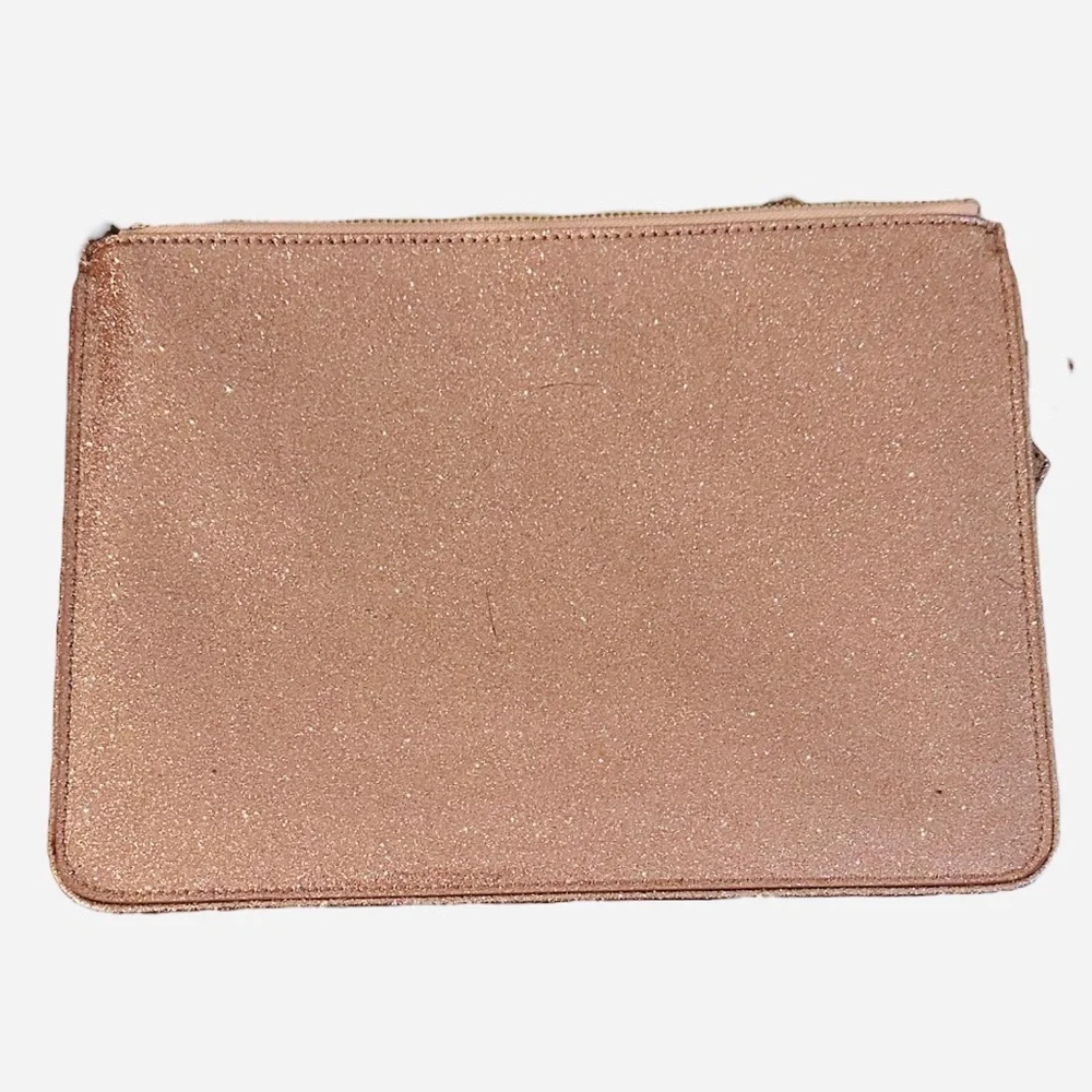 Kate Spade Glitter Pink large clutch